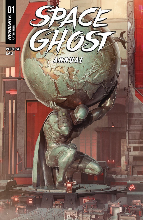 Space Ghost Annual: Bjorn Barends Variant #1 - Cover B